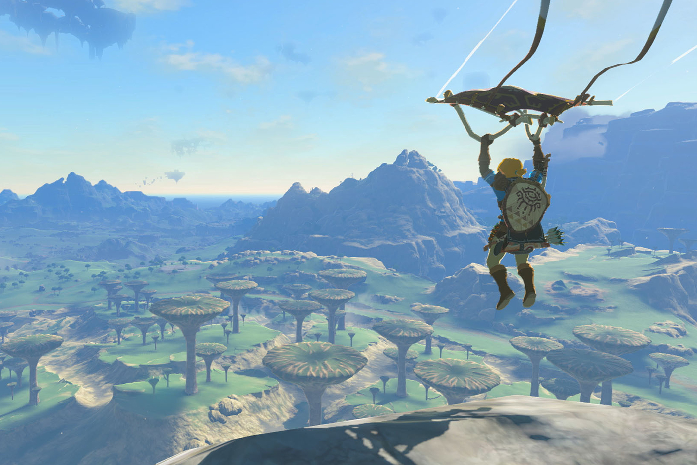 screen capture from Zelda game