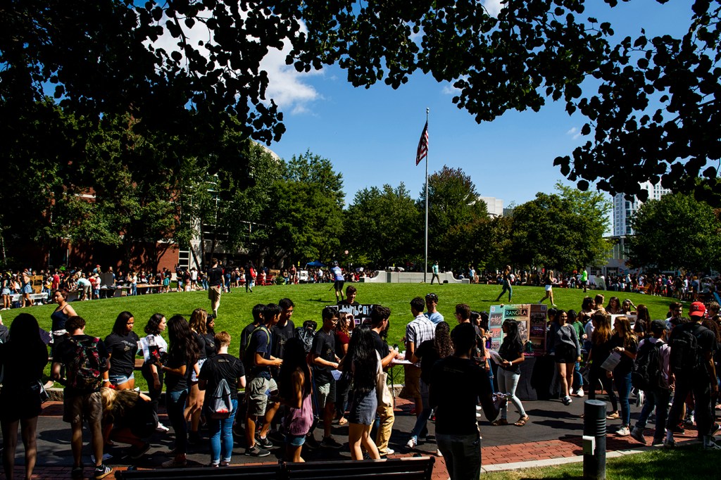 fall fest at Northeastern