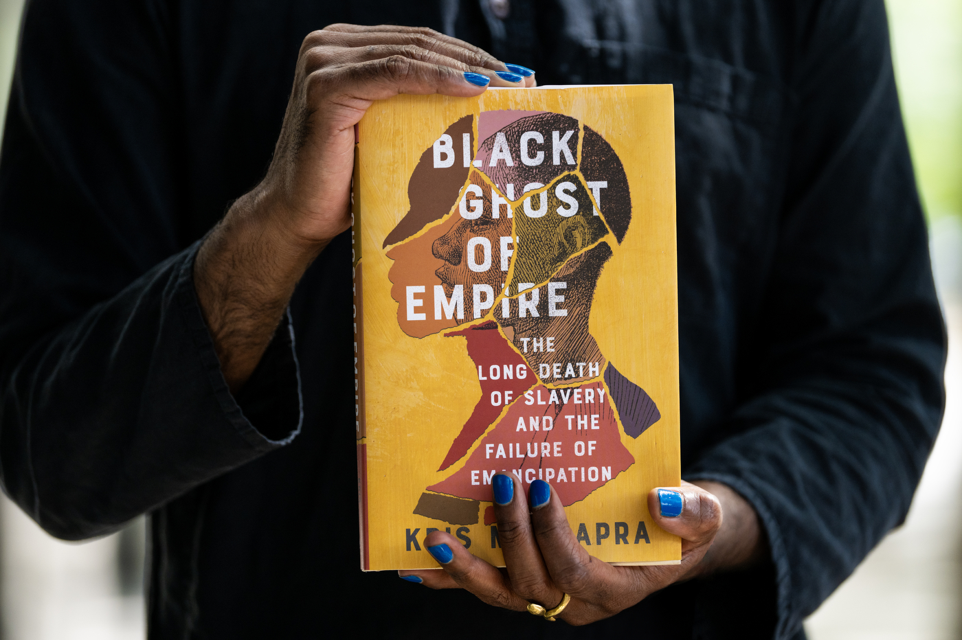 The cover of Kris Manjapra's book "Black Ghost of Empire: The Long Death of Slavery and the Failure of Emancipation". 