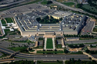The Pentagon as seen from above.