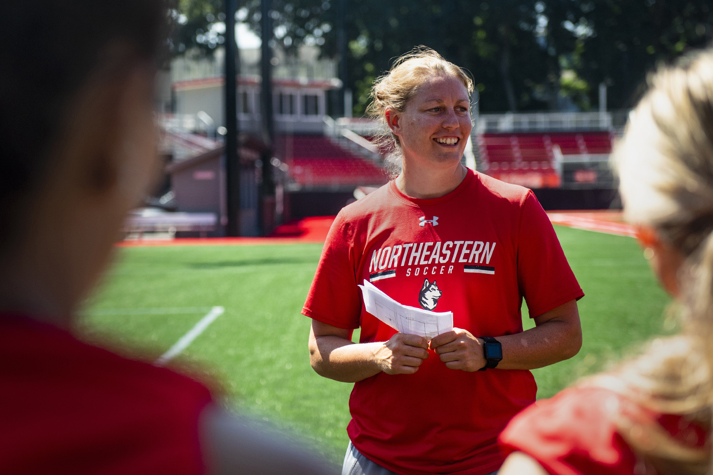 A coach helped Ashley Phillips a soccer AllAmerican. Now she