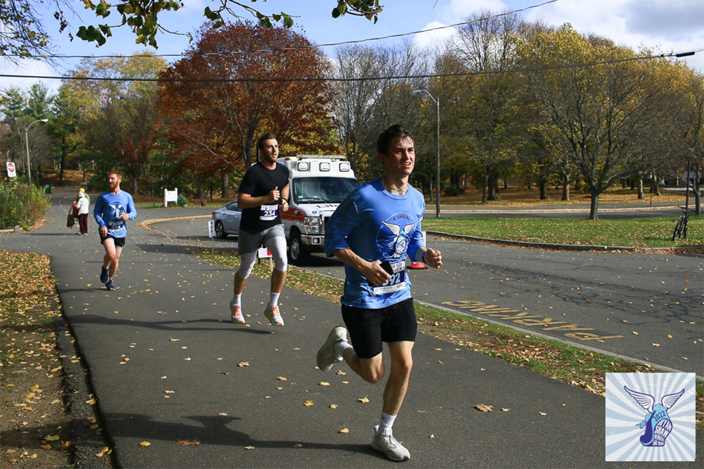Runners at the Ryan Shaw Memorial 5K.