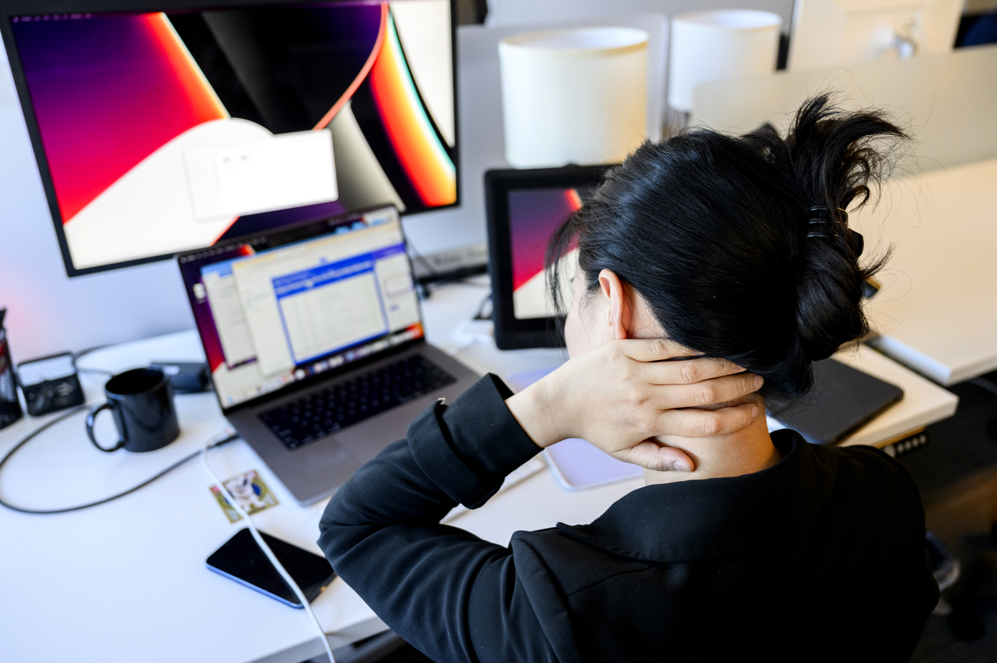 Image showcasing Why Tech Neck is On the Rise and How to Fix It
