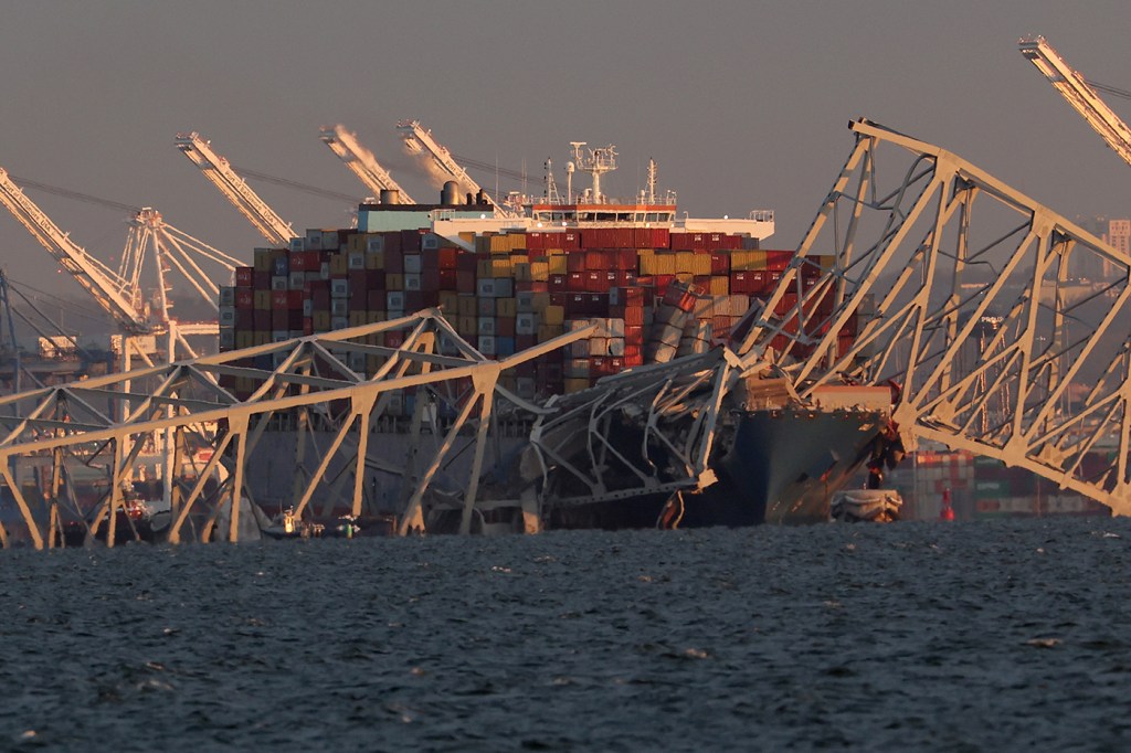 How Did a Container Ship Cause a Baltimore Bridge to Collapse?