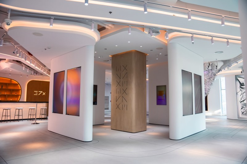 Art gallery in Dubai.