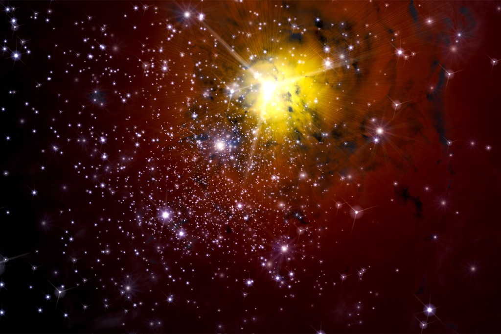 Illustration of a star-field.