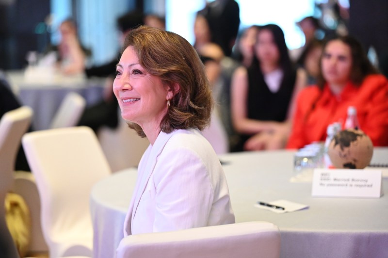 Diane Nishigaya MacGillivray at the Global Leadership Summit in Singapore. 