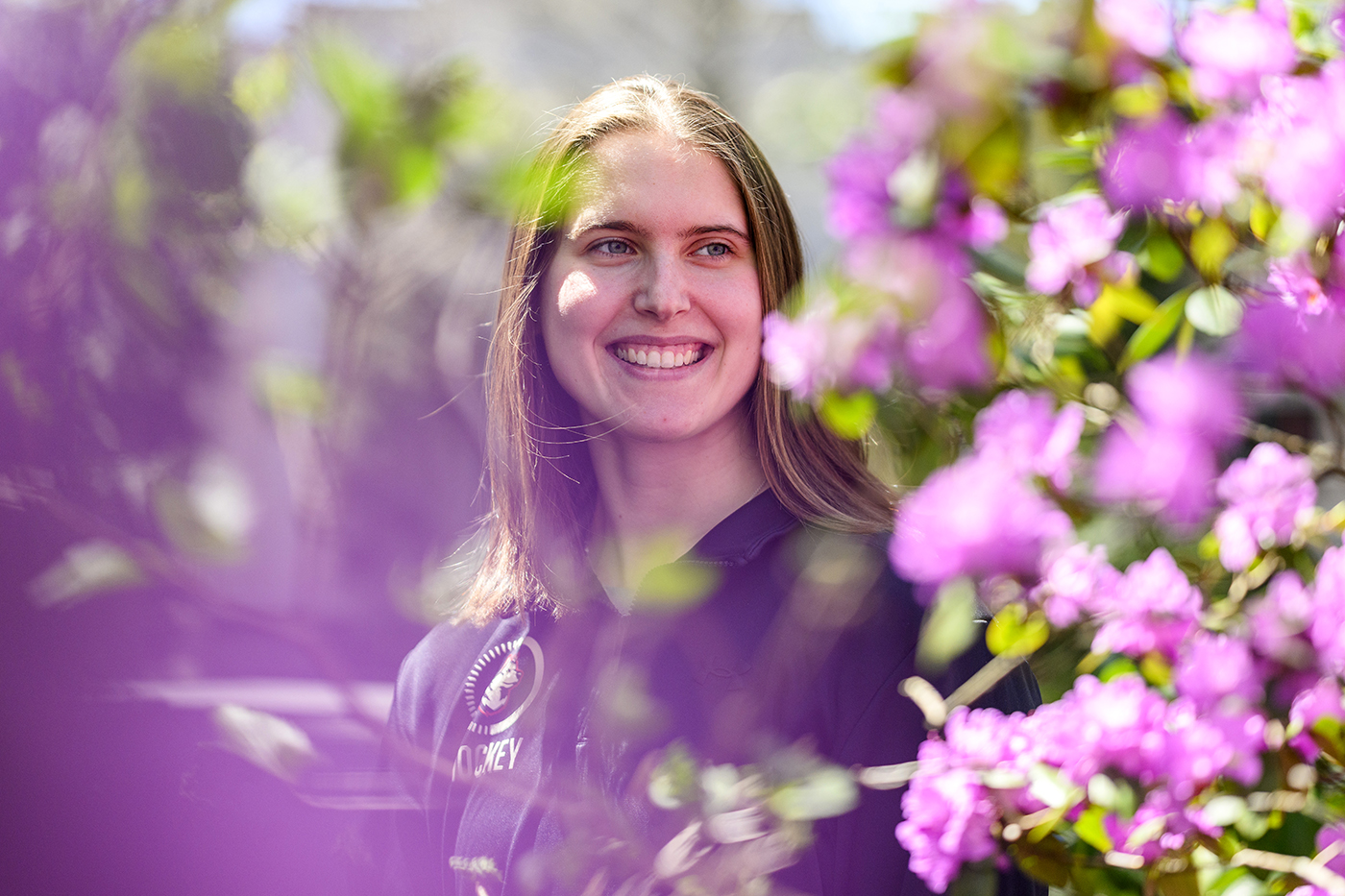 From TD Garden to Fenway Park, graduate student speaker Megan Carter is ...