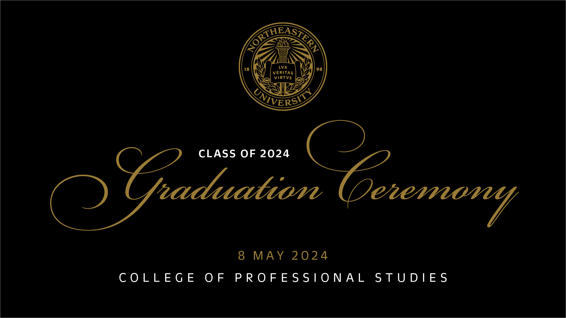 Northeastern CPS Master of Science Graduation 2024