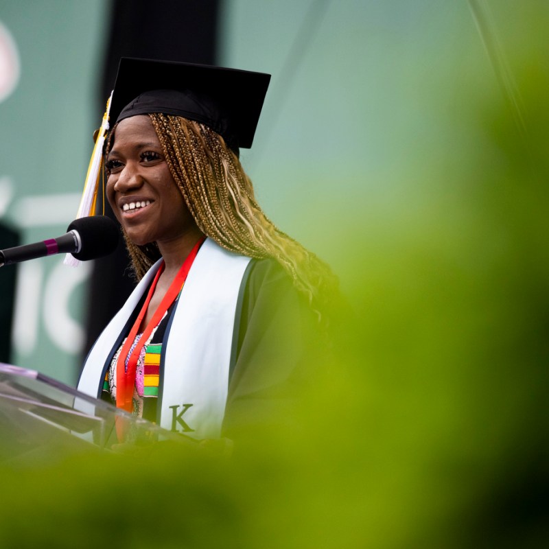 From friendships to co-ops and bedazzled boots, Rebecca Bamidele urges graduates to cherish their ‘Northeastern resumes’