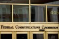 The exterior of the Federal Communications Commission building.