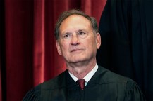 Justice Samuel Alito sitting at the Supreme Court.