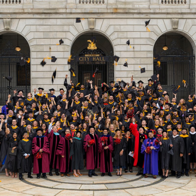 Northeastern University’s Roux Institute celebrates 174 graduates during third commencement ceremony in Portland, Maine