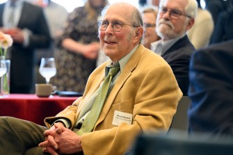 Michael Silevitch at a Northeastern event.