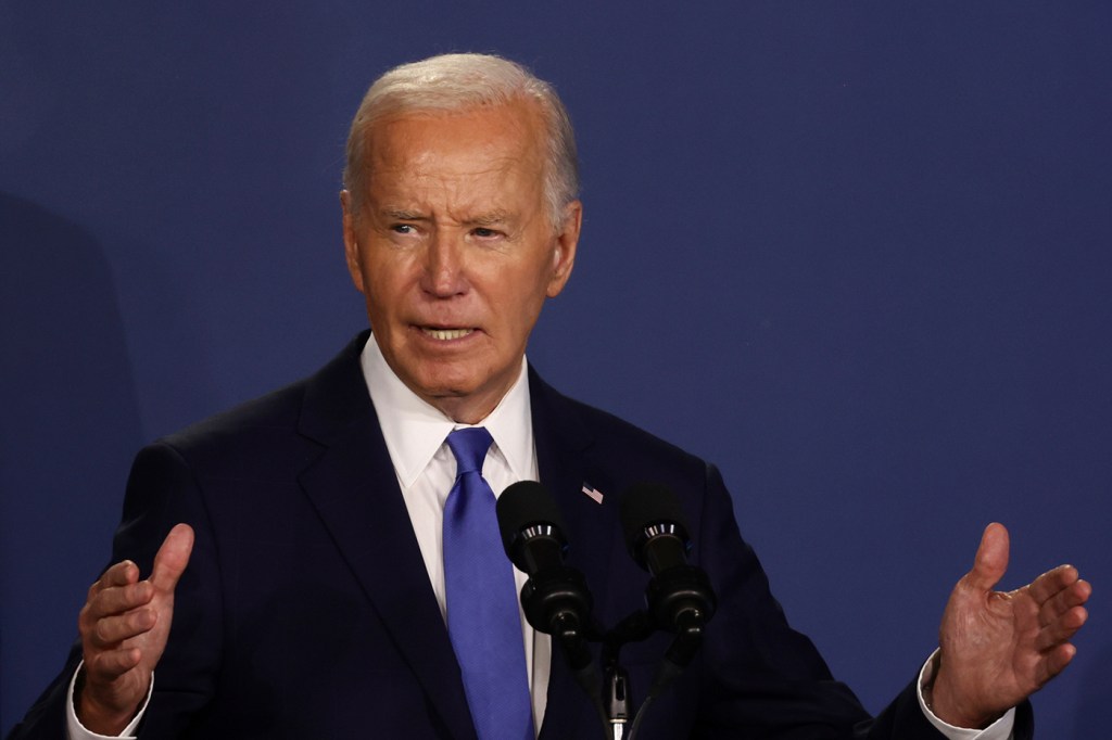 Joe Biden 'May Have Stopped Bleeding' During Press Conference