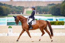 Fiona Howard riding her horse.