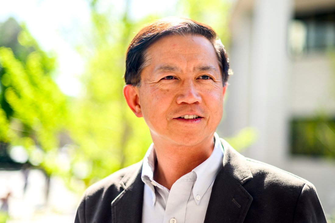 Headshot of Jim Chen, speaking about Hurricane Milton.