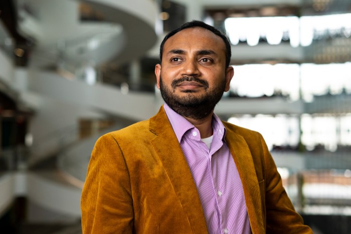 Aaanjhan Ranganathan poses for a portrait.