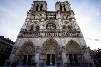 The Notre Dame in France.