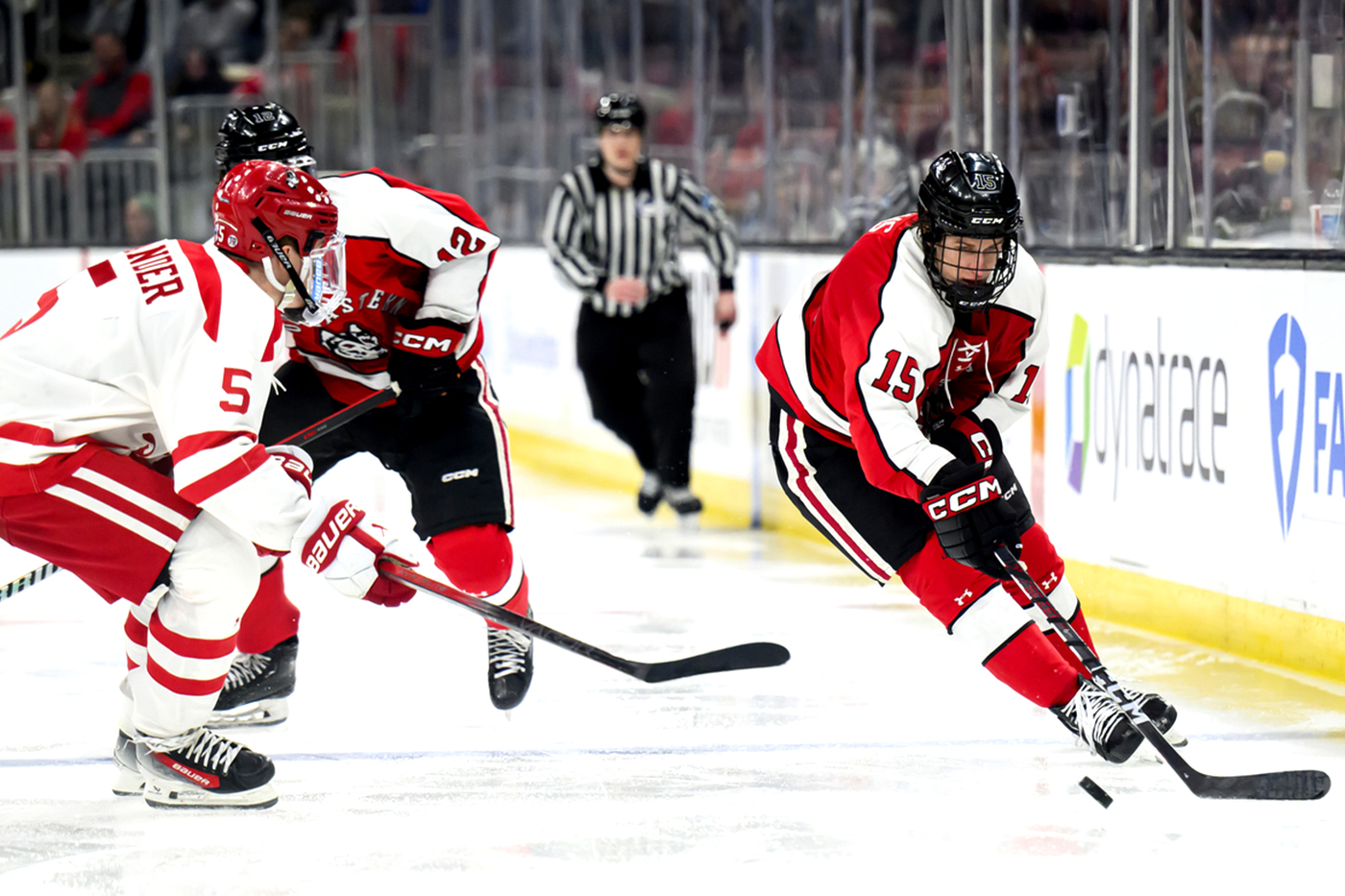 Northeastern Men’s Hockey Team Pursues Beanpot Threepeat