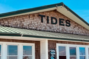 The exterior of Tides Restaurant & Pub in Nahant.