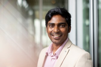 Portrait of Aravind Nagulu.