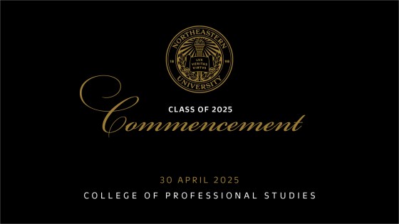 College of Professional Studies Graduation - Morning