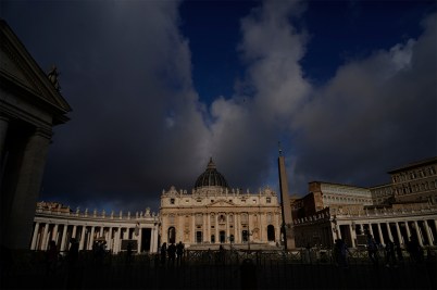 St. Peter Basilica in the Vatican in Italy.