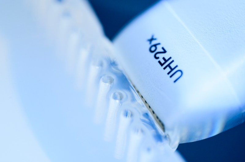 A close-up photo of lab equipment.