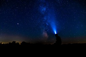 Photo of the night sky.