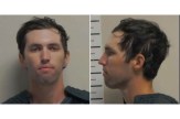 Two mugshots of Tyler Robinson, a white man charged in the death of Charlie Kirk.