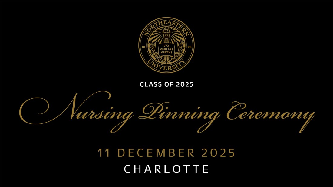 Class of 2025 Nursing Pinning Ceremony 11 December 2025 Charlotte