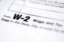 A W-2 tax form.
