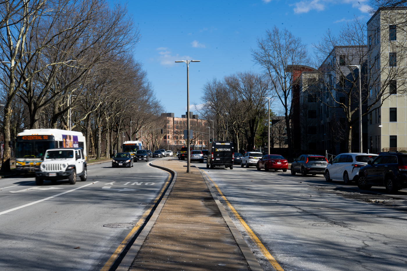 Hazy, hot and…shady? Street trees, air pollution and heat
