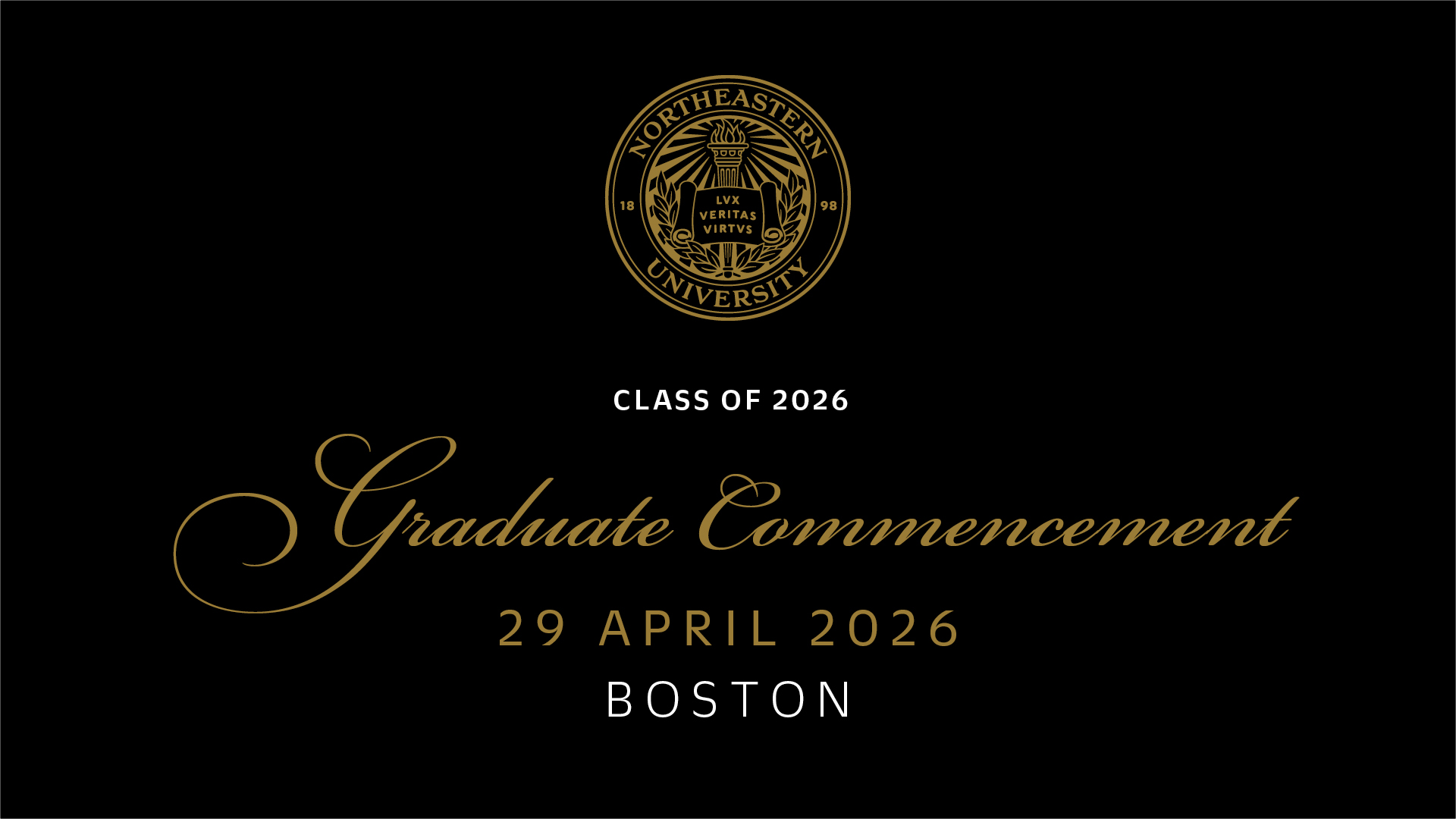 University Commencement &acirc; Graduate
