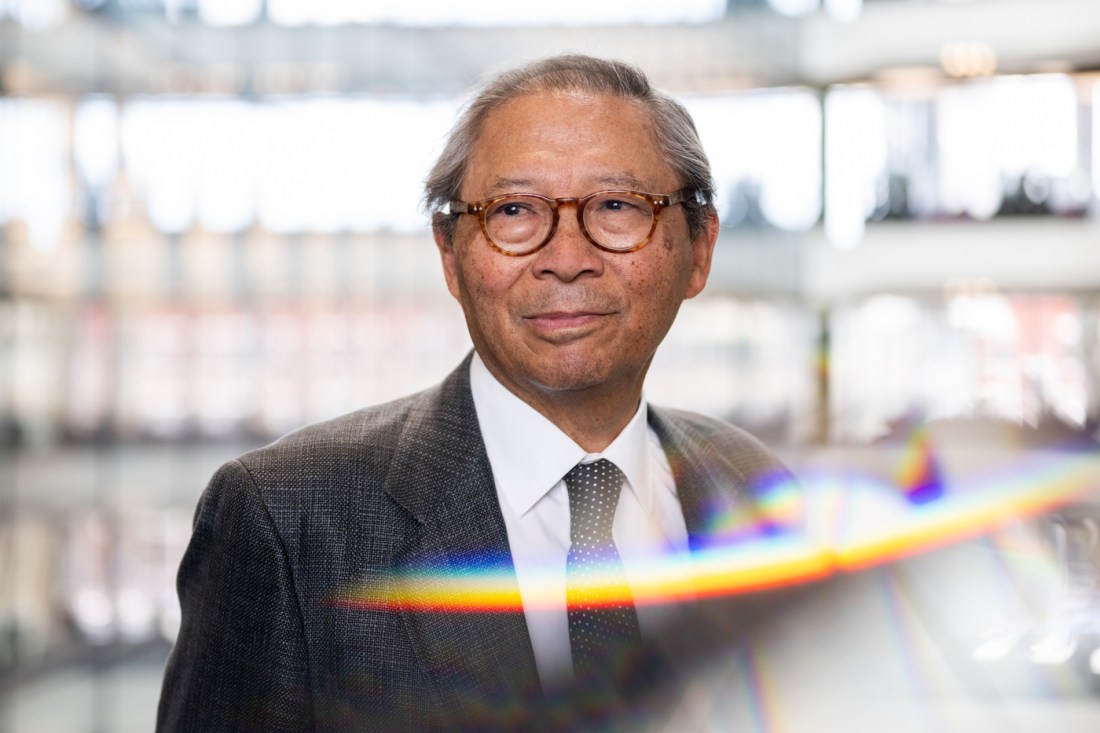 George Yip, a professor in the D'Amore-McKim School of Business, poses for a portrait.