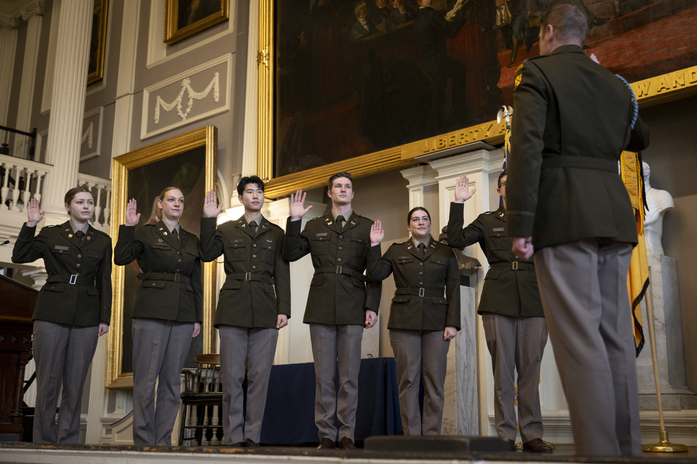 Northeastern cadets commissioned as officers