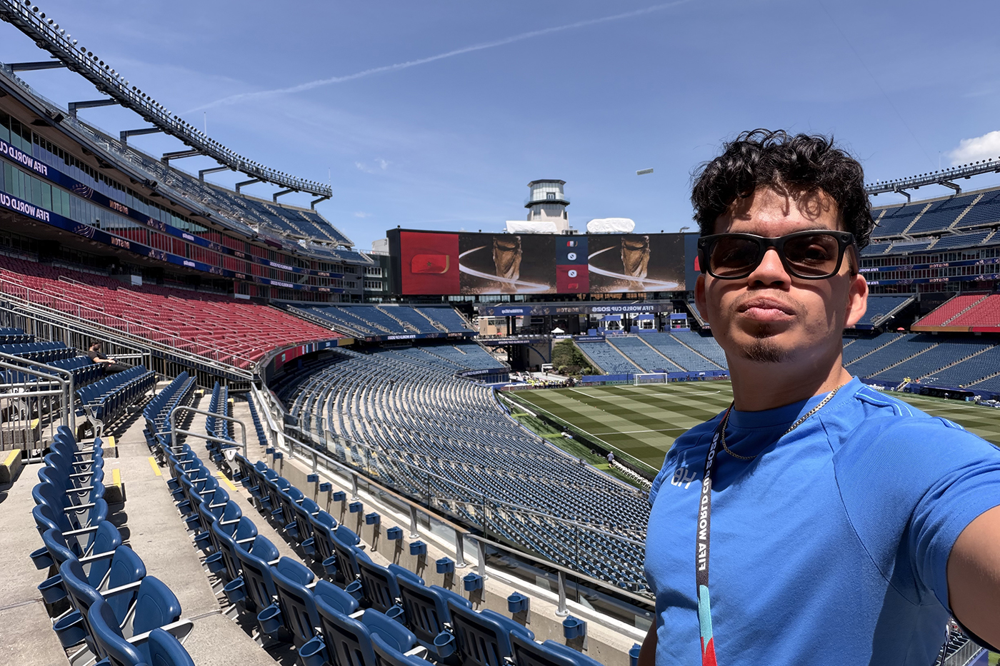 This Northeastern student worked for FIFA at the World Cup