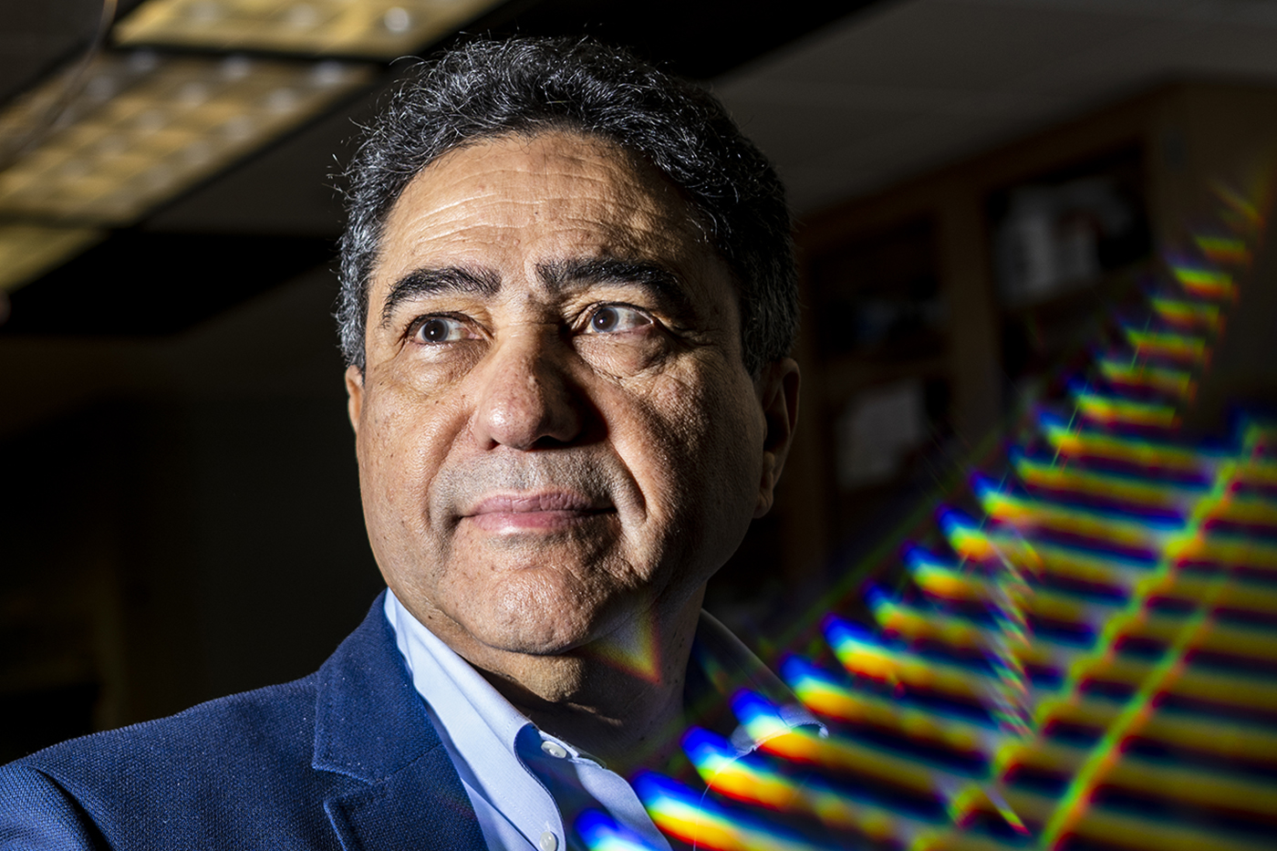 Northeastern professor wins big for work on tiny electronic parts
