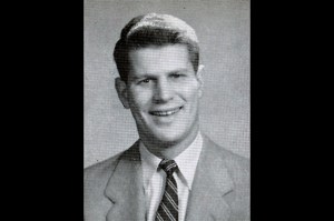 Black and white portrait of Richard Lesser.
