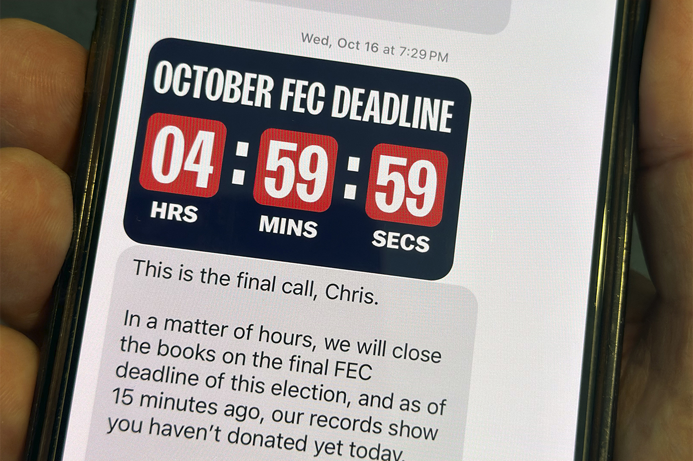Can a text message sway a voter? New research puts it to the test