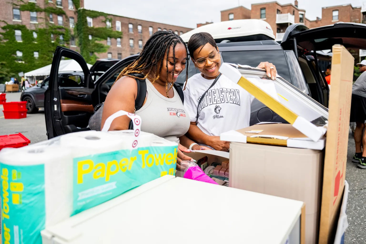 Excitement reigns as students move to Boston campus for fresh start