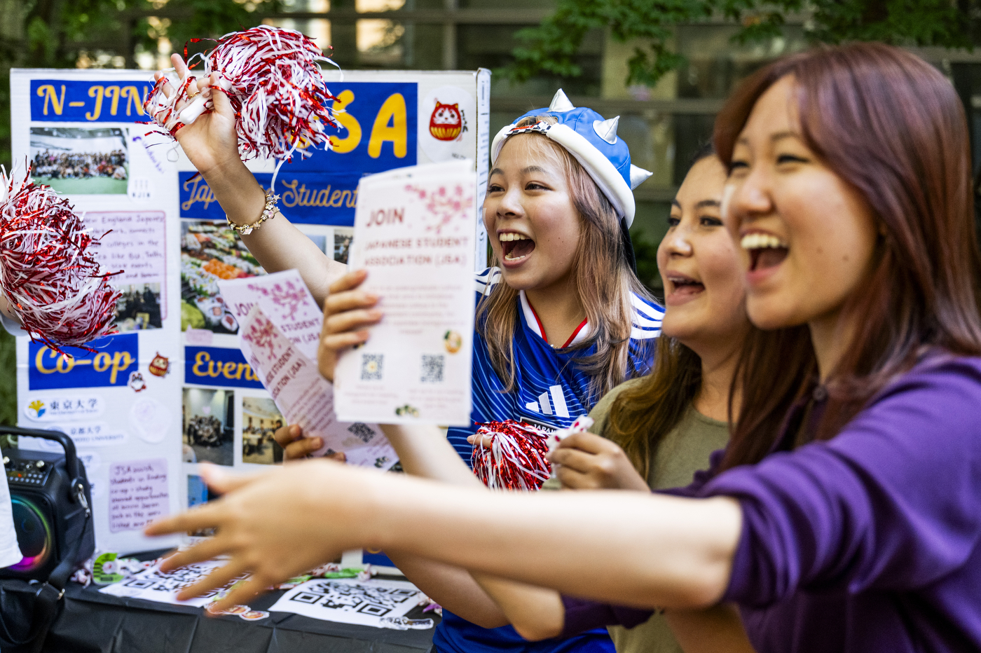 Northeastern clubs kick off the new academic year at Fall Fest