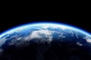 The Earth seen from outer space.